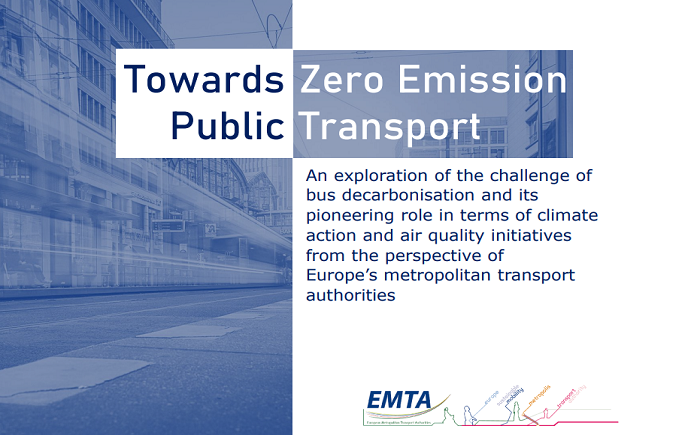 EMTA new report on Air Quality and Decarbonisation of Public transport