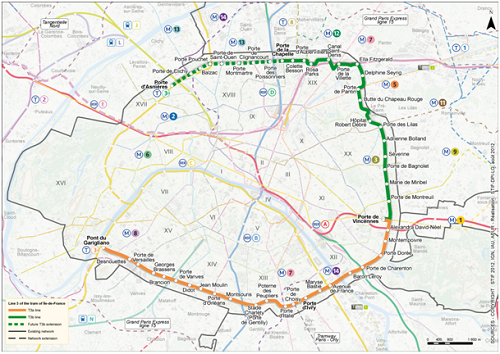 A Tramway Network Booming In Ile de France Region The Emblematic 