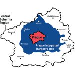 Map of the city and PTA area within the region