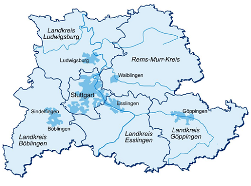 Map of Metropolitan Area