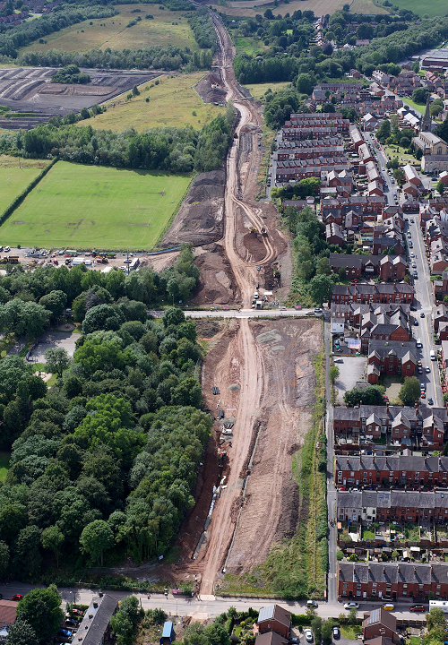 Aerial busway