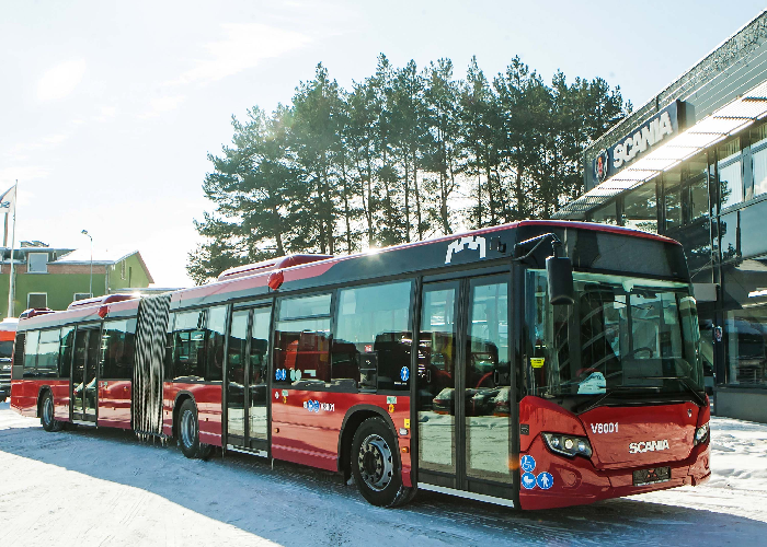 Fig. 2. Scania Citywide LF buses Fig. 2. Scania Citywide LF buses