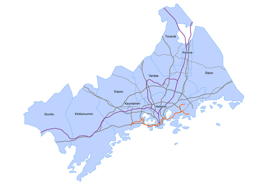 Map of the Region Map of the Region