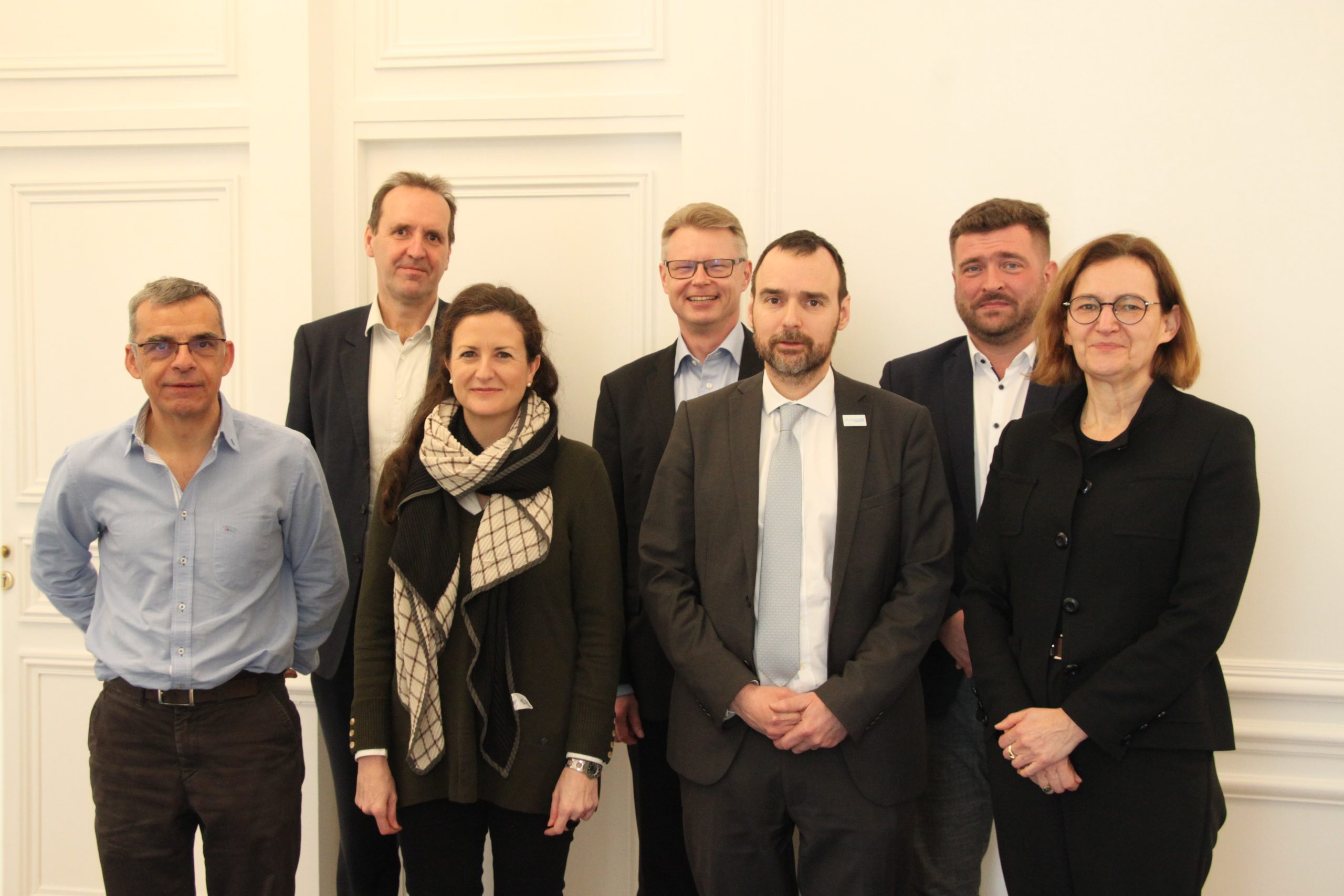 Left to right : Lluis Alegre, Alex Williams, Laura Delgado Hernandez, Mika Nikänen, Laurent Probst, Lukasz Franek, Dorthe Nøhr Pedersen Left to right : Lluis Alegre, Alex Williams, Laura Delgado Hernandez, Mika Nikänen, Laurent Probst, Lukasz Franek, Dorthe Nøhr Pedersen